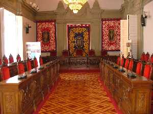 Sal�n de Plenos del Ayuntamiento de Cartagena
