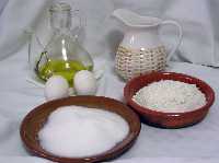 Ingredientes para los Bollos 