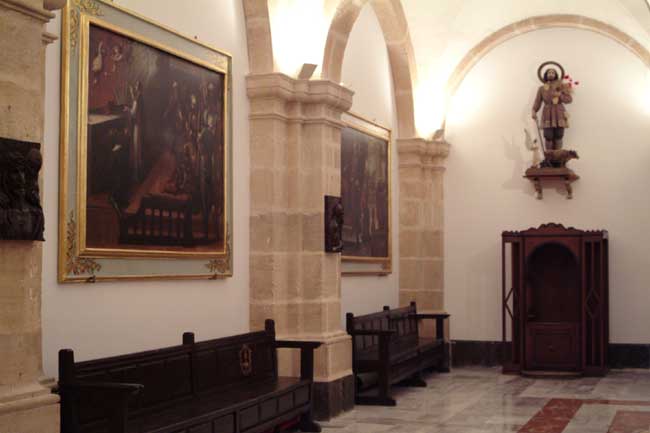 Interior del Santuario de la Vera Cruz. Regi�n de Murcia Digital