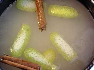 Preparando el alm�bar 