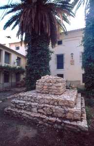 Reconstruccin de una tumba en el Museo del Cigarralejo