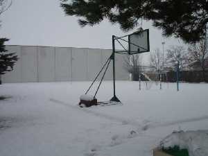 Pistas deportivas del colegio de Barranda