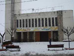 Plaza de la iglesia de Barranda