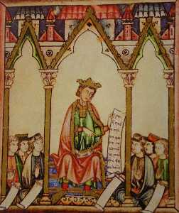 Alfonso X en las C�ntigas de El Escorial [Yacimientos Cieza]