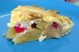 Tarta de manzana y pi�ones [Tarta de manzana y pi�ones]