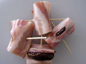 D�tiles y bacon ya compuestos 