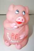 cerdito con gel de ba�o