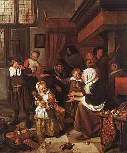 Fiesta del da de San Nicols (Jan Steen) 