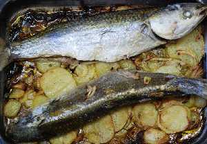 M�jol asado con patatas 