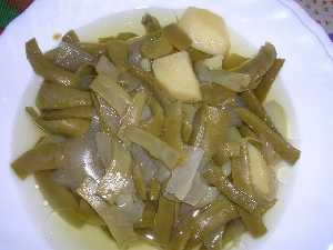 Hervido de Jud�as verdes