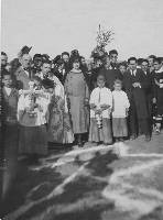 Acto de inauguracin del campo de ftbol en 1925