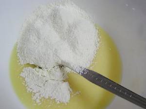 A�adido de la harina 