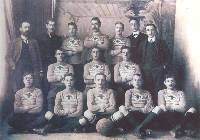 Alineaci�n del �guilas a principios del siglo XX