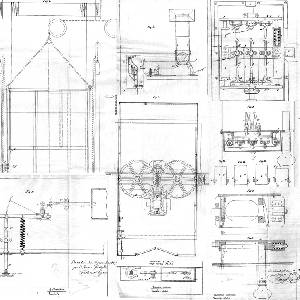 Planos del ascensor el�ctrico