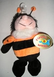abeja de peluche
